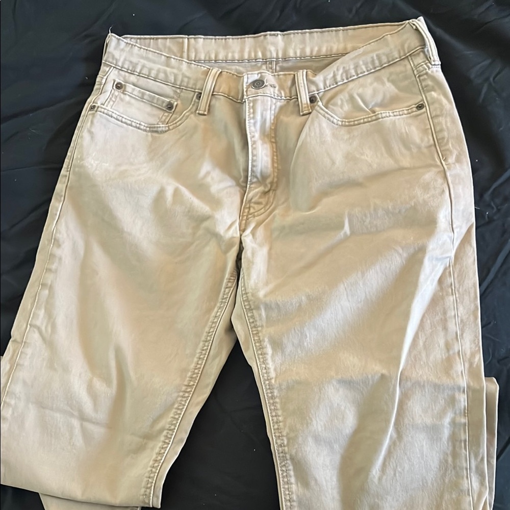 Men's Levis Beige Jeans